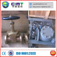 JIS F7372 5k marine valve cast iron swing check valve,